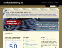 Tablet Screenshot of dilenschneider.com